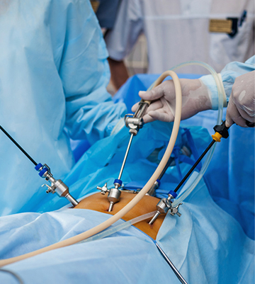Laparoscopy surgery centre